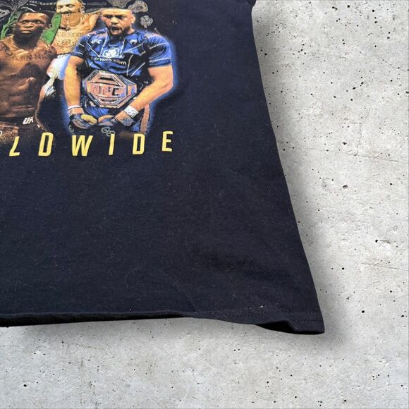 UFC Worldwide Graphic T-Shirt Short Sleeve Black 2024 Size Large - Picture 6 of 8